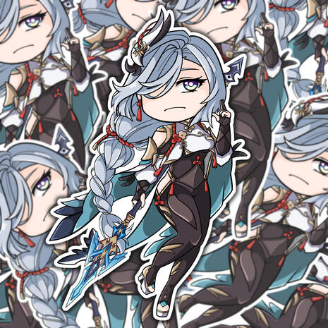 Genshin Chibi Charms