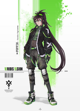 Promo Graphics for character